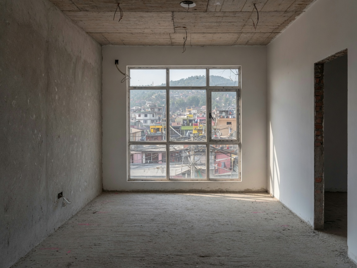 Empty living room